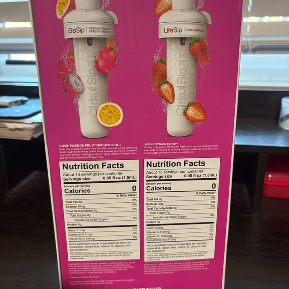 Cirkul 32oz Pink Stainless Steel Starter Kit - Picture 2 of 4